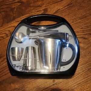 Starbucks Barista Silver Professional Espresso Accessory Set